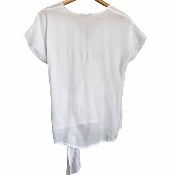 Naked Zebra Wrap Short Sleeved Blouse Small - Picture 3 of 4
